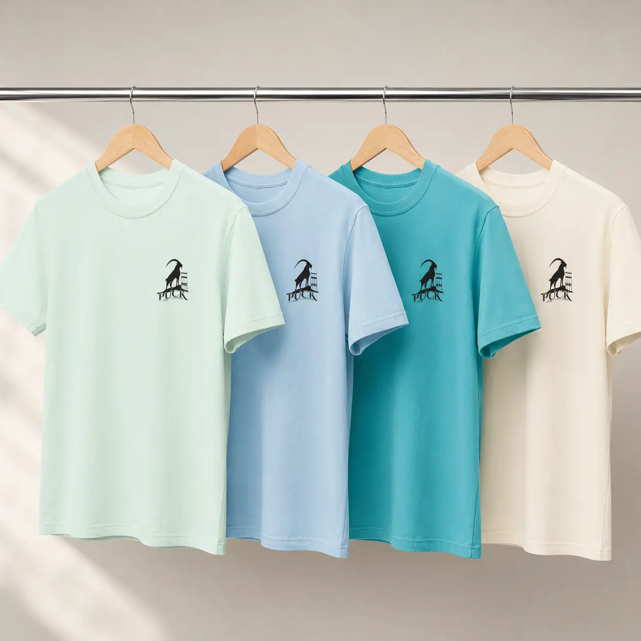 Pastel Puck Fair Organic Cotton T-Shirt