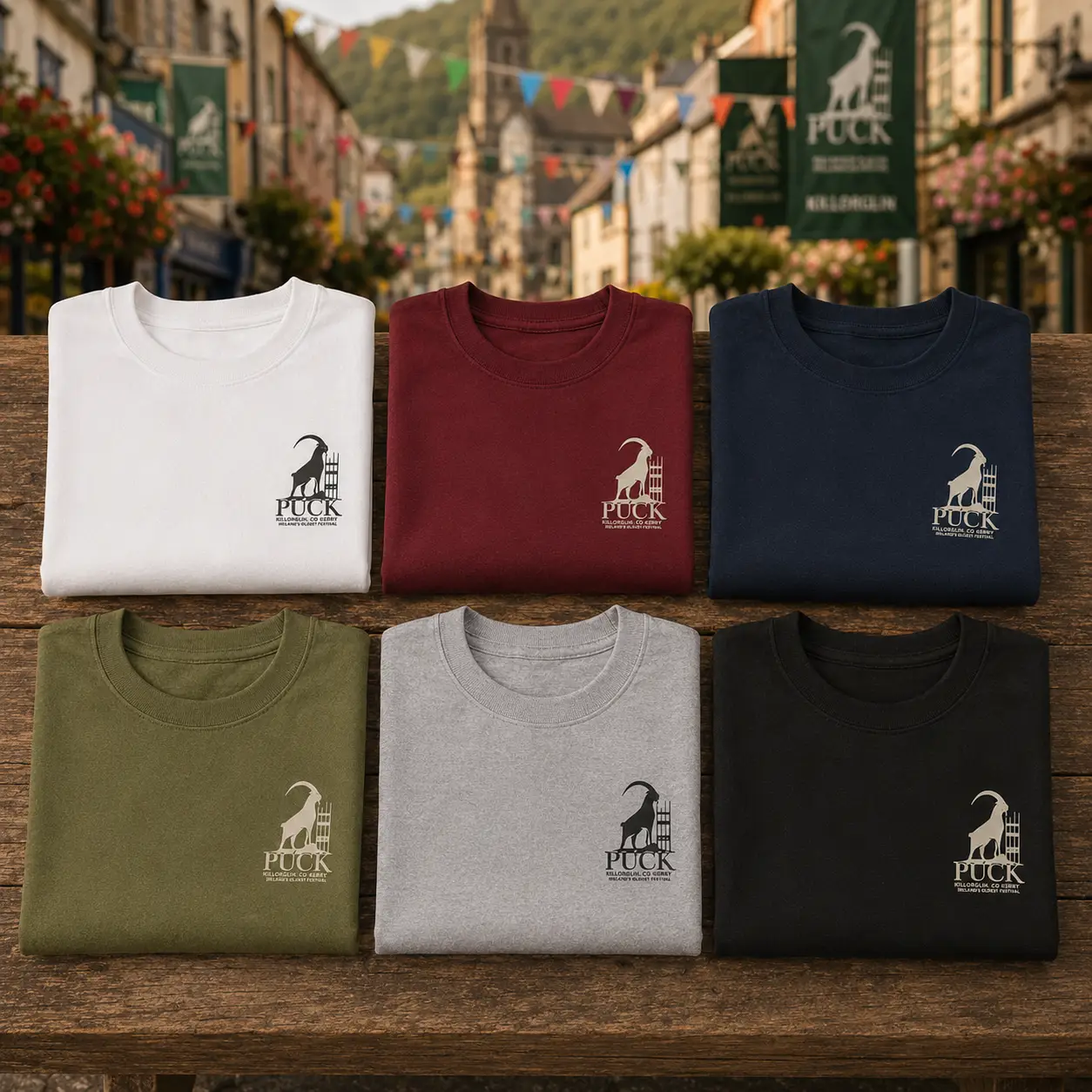 Puck Fair Valueweight T-Shirts – Classic Cotton Tees in Assorted Colours